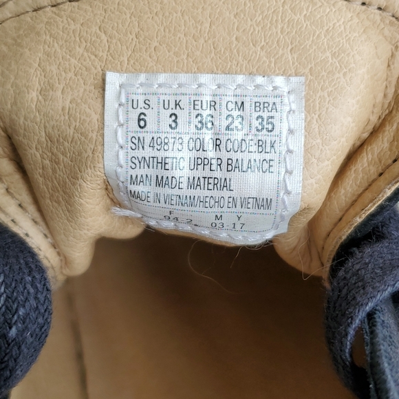 SKECHERS Vaso Cordon Black Sneaker, Size 6 - Picture 10 of 13